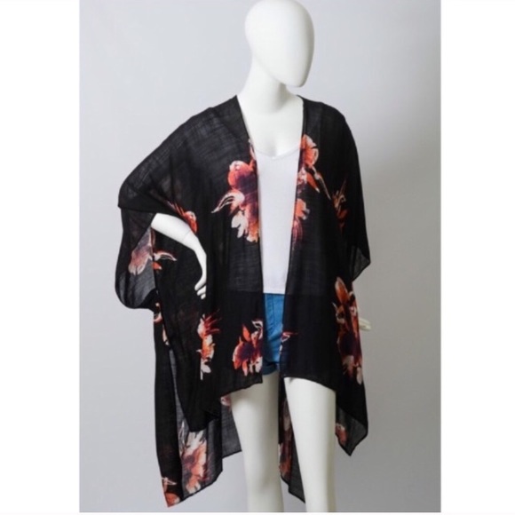 Last 1 New Beautiful Boho Kimono Cardi - Picture 7 of 7
